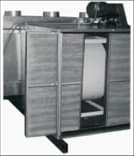 Componentes de un equipo de calefaccion electrica con ventilador axial