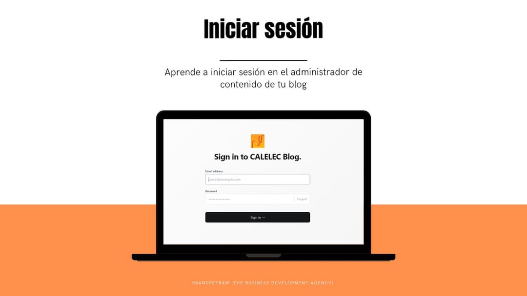 Iniciar sesión