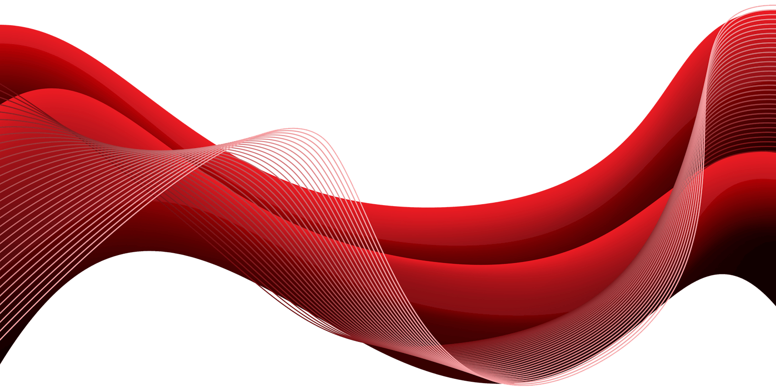 representación grafica de una onda calefactora de aire caliente viajando por el aire