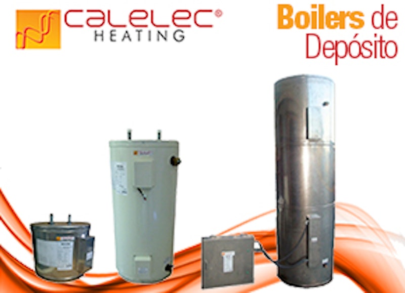 Boiler Eléctrico Industrial, Comercial y Residencial de Depósito Línea BE