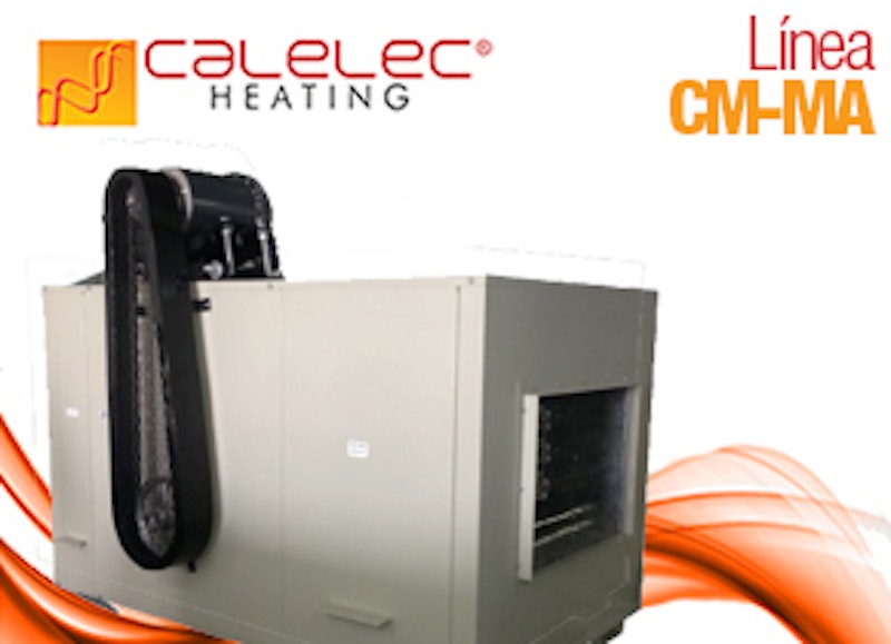 Equipo Integral de Calefacción Eléctrica Con Manejadora de Aire Línea CM-MA