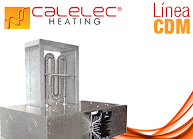 Calefaccion electrica con resistencias ducto linea CMD