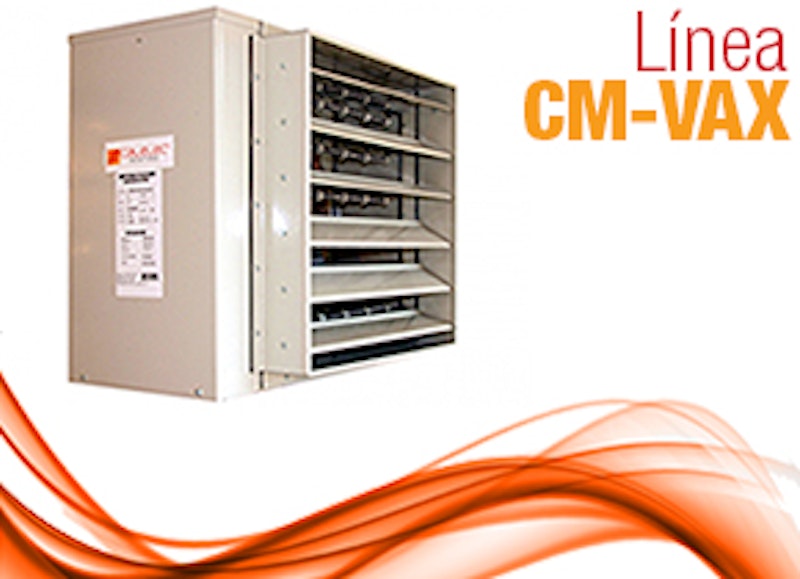 Equipo integral de Calefacción Eléctrica con Ventilador Axial Línea CM-VAXx