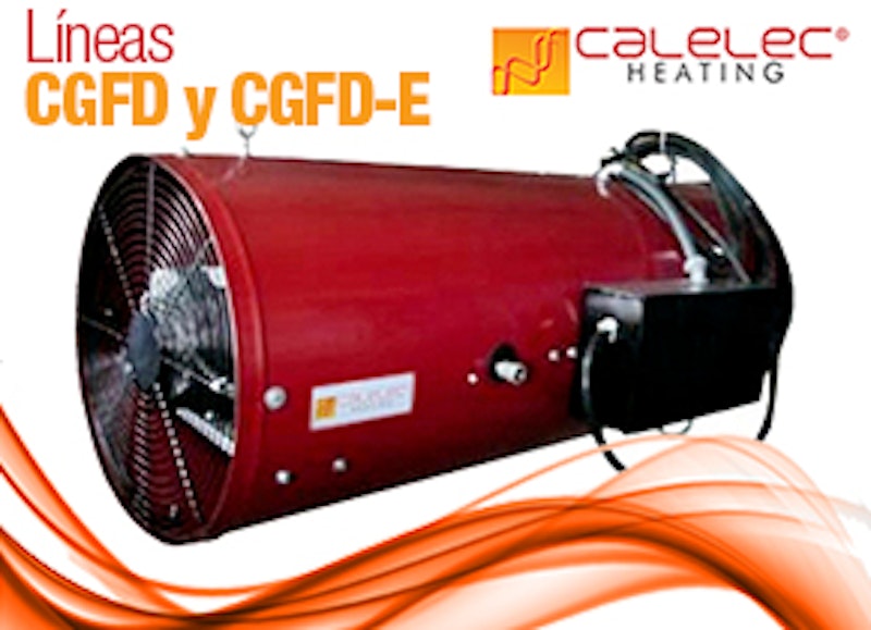 Equipo Integral de Calefacción a Gas para Invernaderos Línea CGFD y CGFD-E