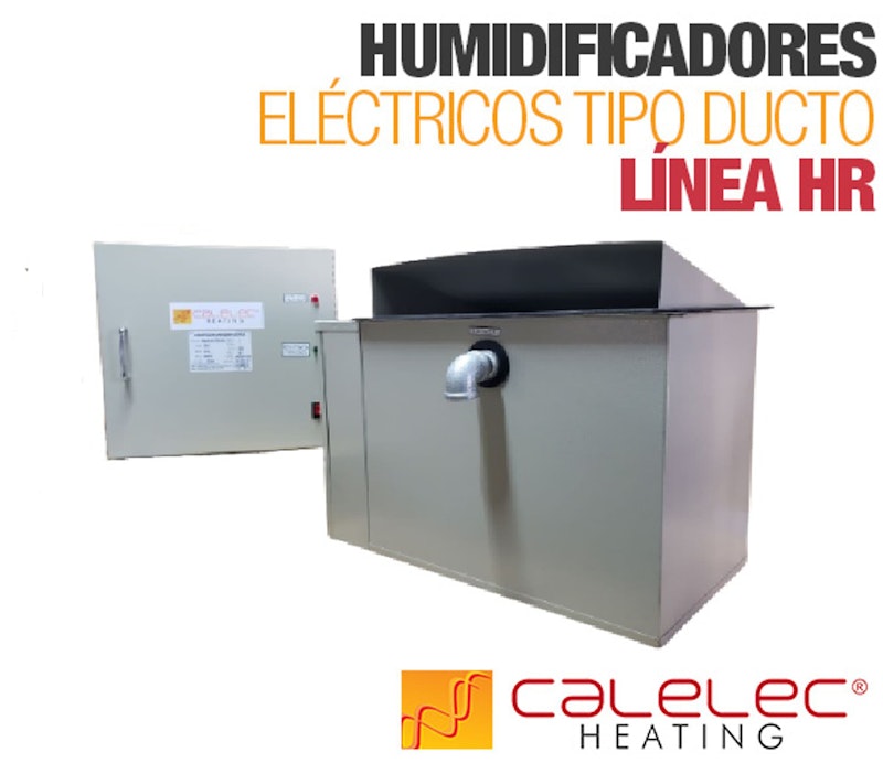 Humidificadores electricos tipoducto linea HR
