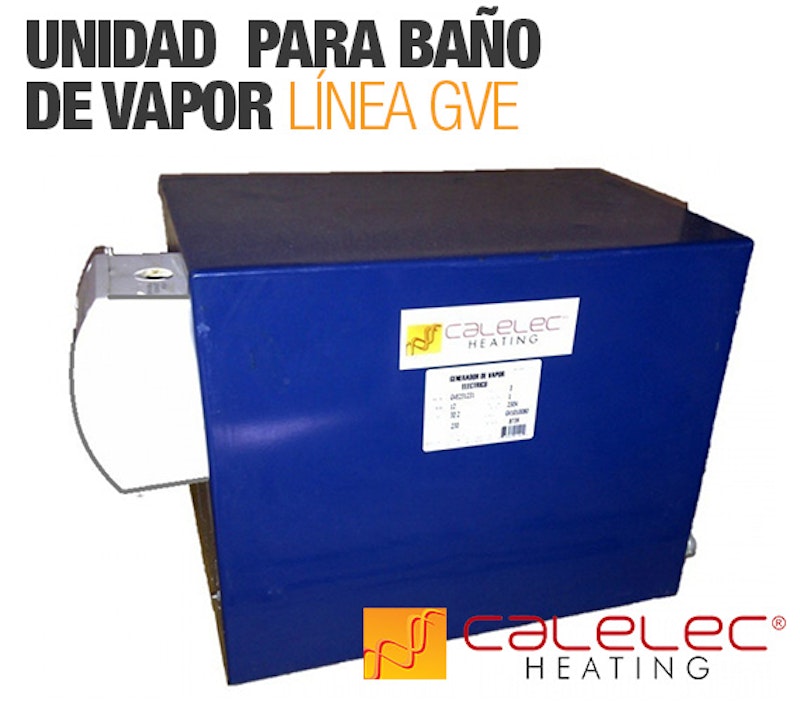 Unidad para baño de vapor linea GVE